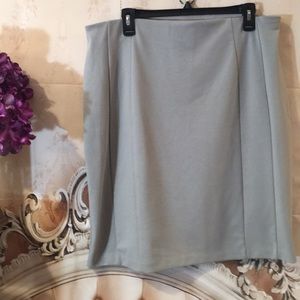 Awesome Grey Stretch Knee Career Skirt 18 George